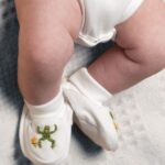 pure cotton baby booties in a vareity of designs